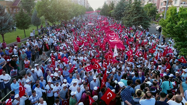 KKTC'de 15 Temmuz Demokrasi ve Milli Birlik Günü programı düzenlendi