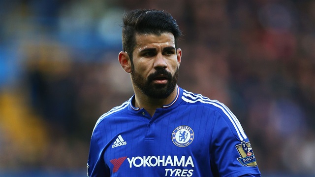 Diego Costa, Chelsea'nin kamp kadrosuna alınmadı.