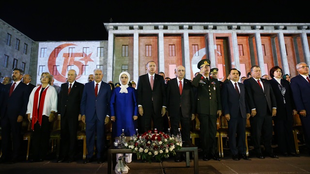 Cumhurbaşkanı Erdoğan Gazi Meclis’e giriş yaptı