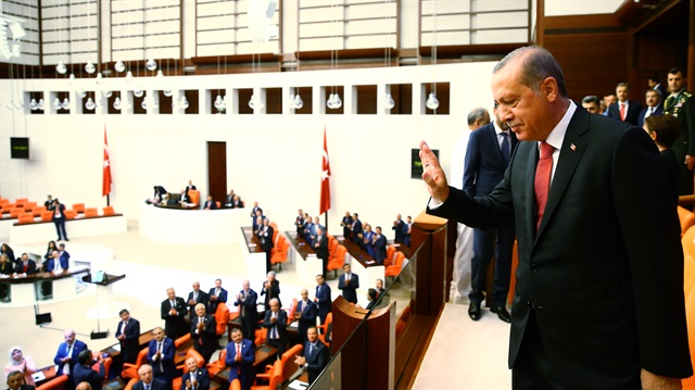 Erdoğan locadan izledi