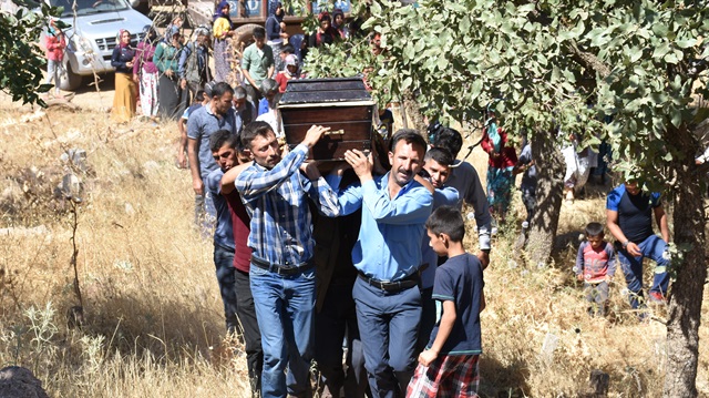 Şırnak'ta teröristlerce öldürülen çoban defnedildi