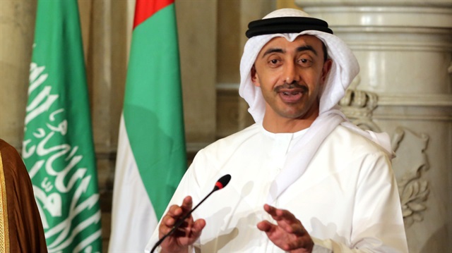  UAE Foreign Minister Abdullah bin Zayed al-Nahyan 