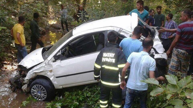 Hatay'da trafik kazası: 1 ölü, 4 yaralı