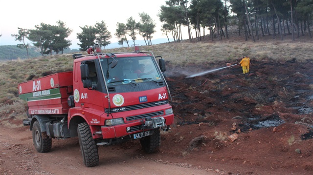 Hatay'da 3 farklı noktada yangın: 2 hektar alan zarar gördü