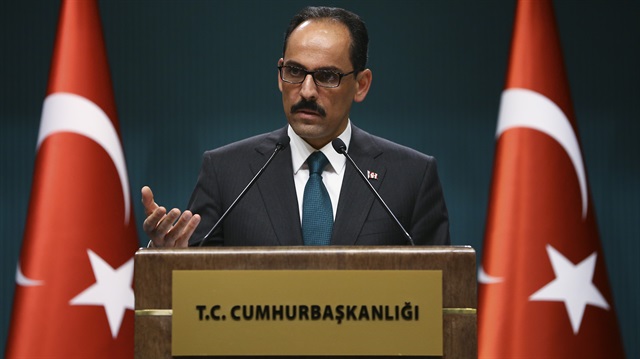 Cumhurbaşkanlığı Sözcüsü İbrahim Kalın