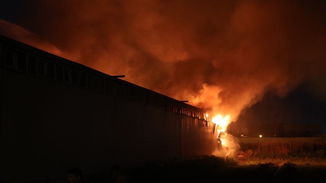 Adana'da fabrika yangını-Son dakika Adana haber