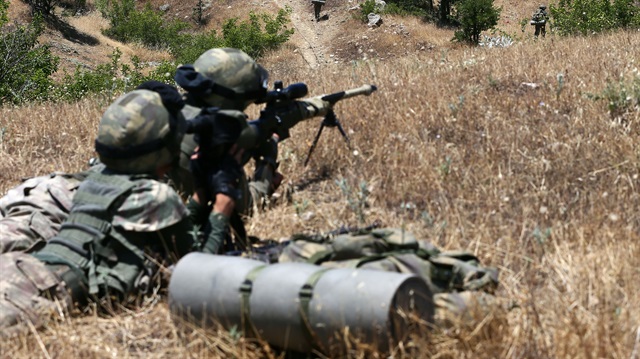 Terör örgütü PKK'ya yönelik düzenlenen operasyonlar sürüyor. 