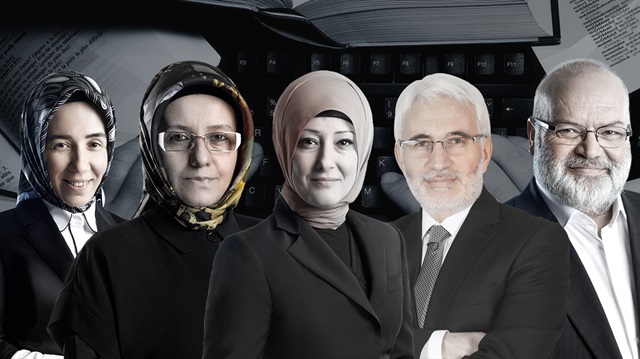 Hatice Karahan, Fatma Barbarosoğlu, Özlem Albayrak, Hasan Öztürk ve 
Ömer Lekesiz