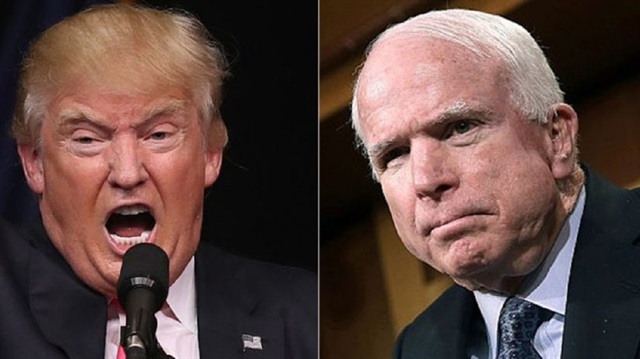 Cumhuriyetçi Senatör John McCain, ABD Başkanı Donald Trump'a sert tepki gösterdi.