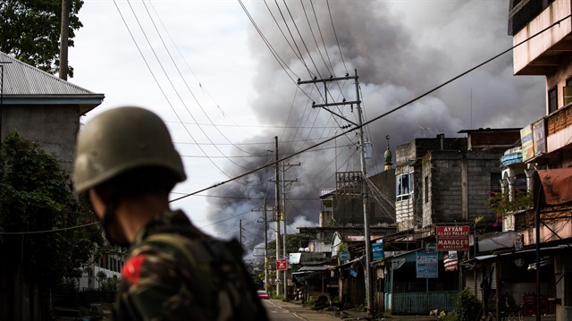 Filipinler'de devam eden anti-terör operasyonu