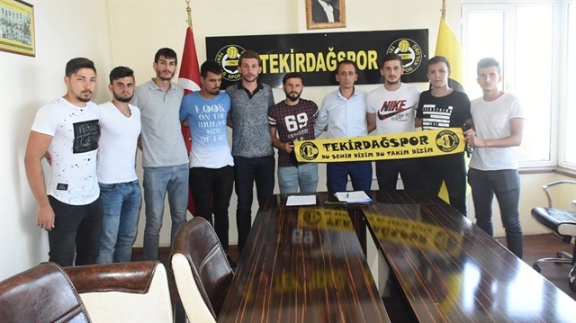 Yeni sezona iddialı bir şekilde girmek isteyen Tekirdağspor imza şov yaptı.