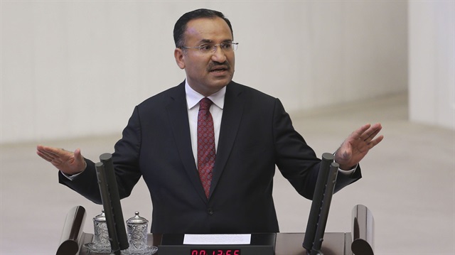 Arşiv: Başbakan Yardımcısı Bekir Bozdağ'ın Meclis Genel Kurulu'na hitap ettiği kare.