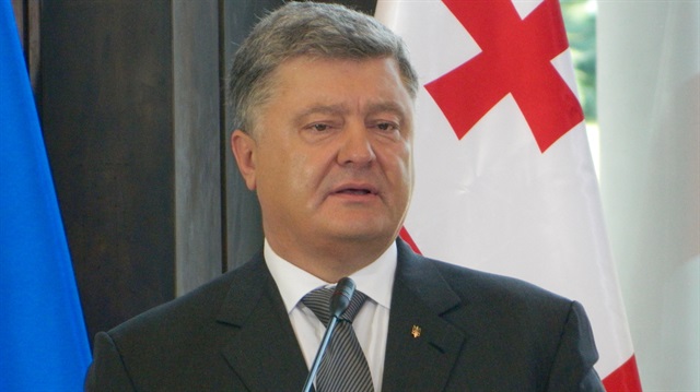 Ukrayna Devlet Başkanı Poroşenko 