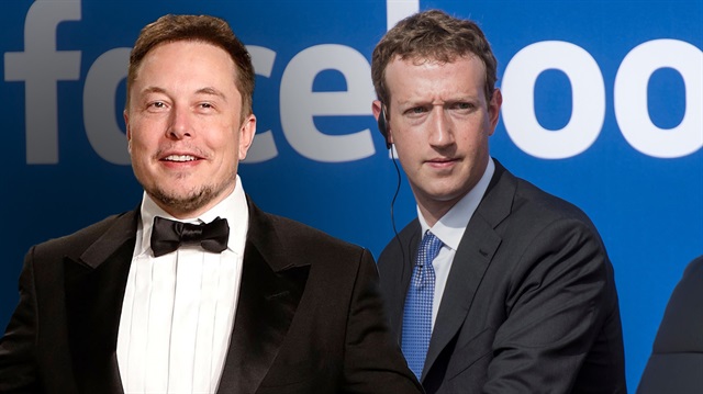 Tesla'nın CEO'su Elon Musk ve Facebook'un CEO'su Mark Zuckerberg, değeri milyar dolarları bulan şirketleri yönetiyor.