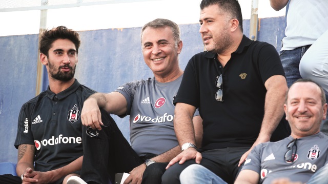 Başkan Orman, Orkan Çınar ile dünkü maçı izledi