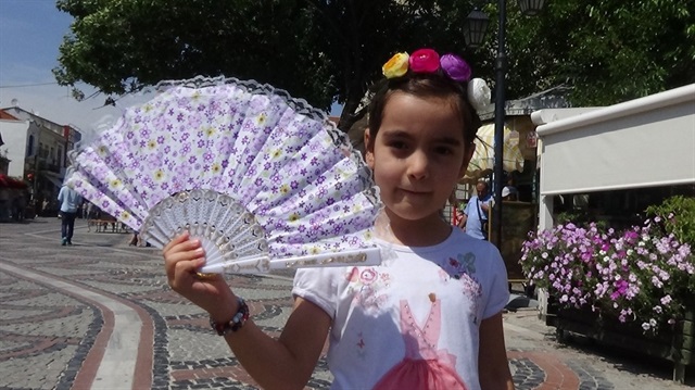 Edirne’de sıcak hava zor anlar yaşattı! Edirne hava durumu