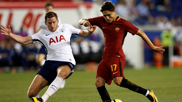 Roma'nın yeni yıldızı Cengiz Ünder, Tottenham'la oynanan hazırlık maçında ilk golünü atmayı başardı. 