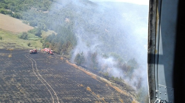 Karabük Safranbolu'da​ orman yangını...