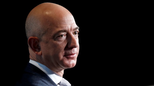 Jeff Bezos, founder of Blue Origin and CEO of Amazon