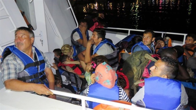 Ayvacık’ta 30 kaçak göçmen durduruldu

