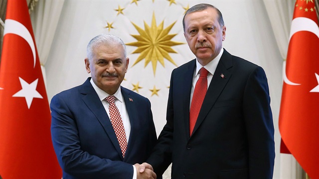 Cumhurbaşkanı Recep Tayyip Erdoğan ve Başbakan Binali Yıldırım 