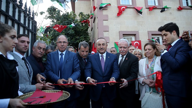 Filistin'in İstanbul Başkonsolosluğu açılış töreni