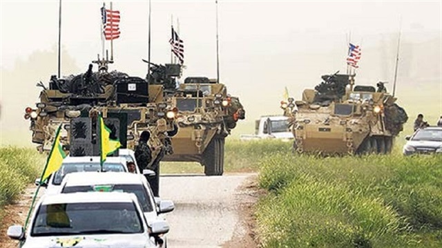 US tanks pictured with YPG terrorists. 