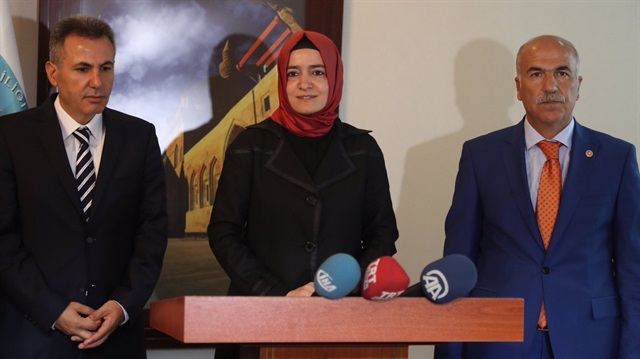 Aile ve Sosyal Politikalar Bakanı Fatma Betül Sayan Kaya Ağrı'da