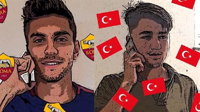 'Come to Beşiktaş' akımına Roma da katıldı.