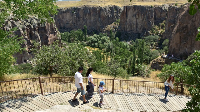 Ihlara Vadisi, Türkiye'deki ören yerleri içinde en çok ziyaret edilen 10 ören yeri içerisinde yer alıyor.