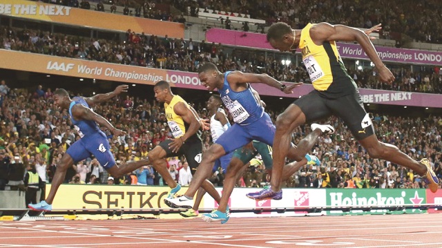 Dünya ve Olimpiyat şampiyonu Usain Bolt
