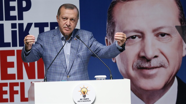 Cumhurbaşkanı Recep Tayyip Erdoğan Rize'de 92. İl Danışma Meclisi Toplantısı'nda konuştu.