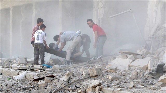 ​Assad regime continues its massacre dropping ‘barrel bombs’