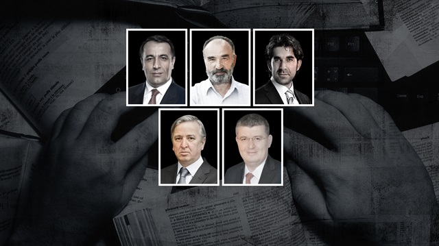 Erdal Tanas Karagöl, Hayrettin Karaman, Serdar Tuncer, Aydın Ünal, Mehmet Acet.