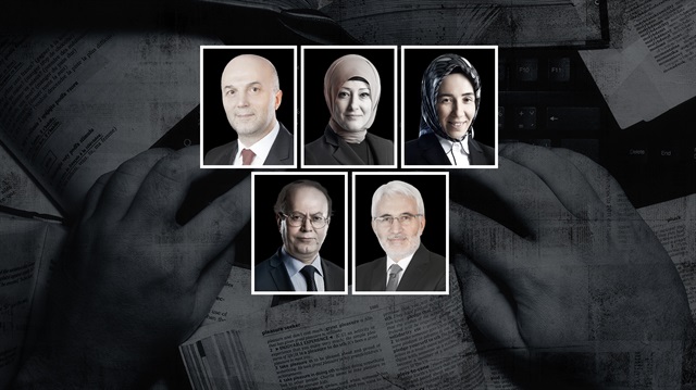 Ahmet Ulusoy, Özlem Albayrak, Hatice Karahan, Yusuf Kaplan, Hasan Öztürk.