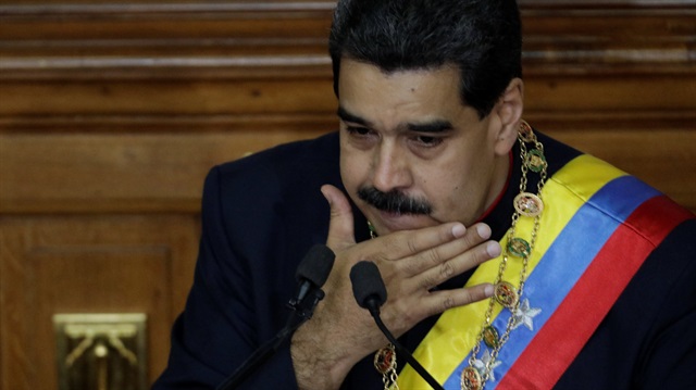 ABD'nin Venezuela Devlet Başkanı Nicolas Maduro'ya karşı yaptırımlarını sürdürüyor. 
