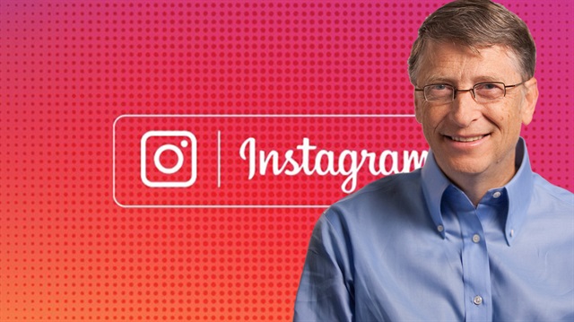 Bill Gates fotoğraf paylaşım sitesi Instagram'a katıldı.