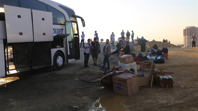 Kastamonu Da Yolcu Otobusunde Yangin