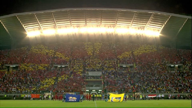 Makedon temsilcisi Vardar iç saha maçlarını 33.460 kişilik Philip II Arena'da oynuyor.