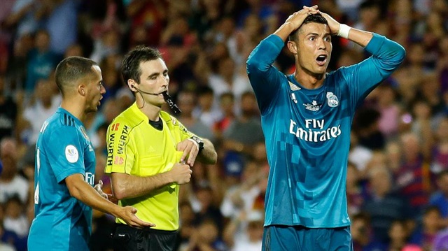 Real Madrid Barça’yı devirdi! Ronaldo oyundan atıldı