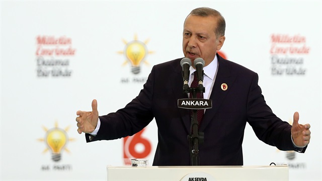 Cumhurbaşkanı ve AK Parti Genel Başkanı Recep Tayyip Erdoğan