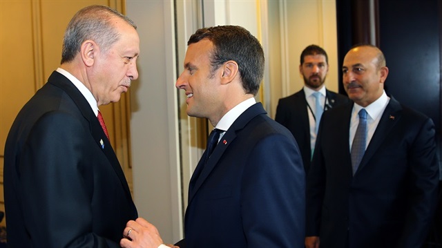 Cumhurbaşkanı Erdoğan ile Fransız Cumhurbaşkanı Macron, NATO Zirvesi kapsamında görüşmüştü.