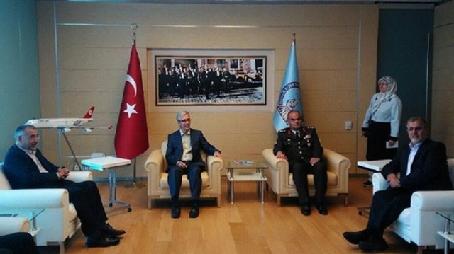 Mohammad Bagheri arrived in Turkey with a senior military delegation