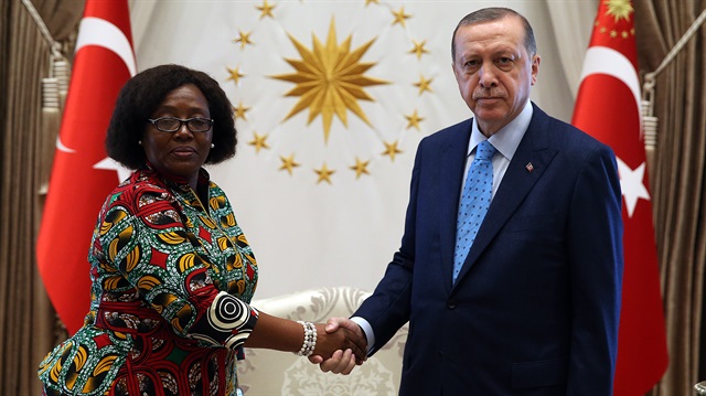 الرئيس التركي يقبل أوراق اعتماد سفيرة تنزانيا لدى أنقرة