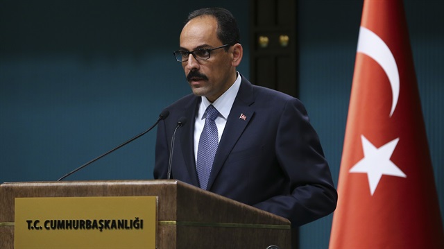 Turkish Presidential spokesman Ibrahim Kalın


