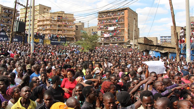 Kenya'daki genel seçim sonuçlarından sonra gösteriler başlamıştı