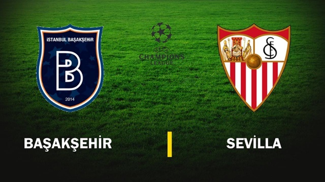 Başakşehir'den Sevilla'ya yüzleri güldüren gönderme