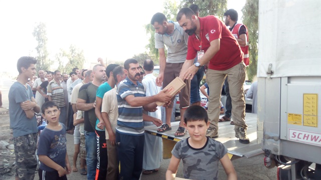 Türk Kızılayı'nın Irak'taki yardım faaliyetleri