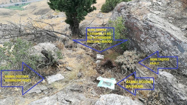 Bitlis'te 25 kilogram patlayıcı imha edildi