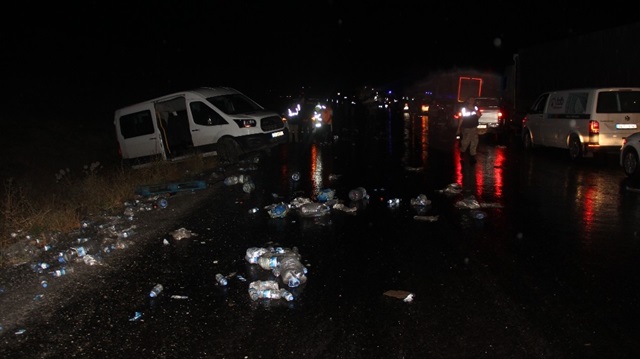 Sivas’ta zincirleme trafik kazası: 2 ölü, 7 yaralı